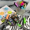 Royal & Langnickel 6pc 2mm NEON CHALK MARKER SET