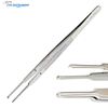 Gerald Tissue Forceps 7" Straight Delicate 1x2 Teeth German Stainless Steel
