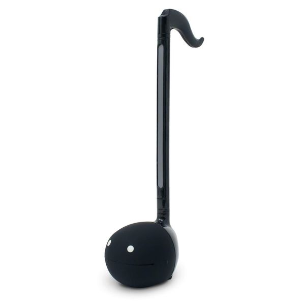 Otamatone Japanese Electronic Musical Instrument Portable Music Synthesizer from Japan by Maywa Denki Studio Award Winning, Educational Fun Gift for Children, Teens & Adults - Black