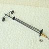 4 PCS HO-Scale LED Yard Light Model Train Railroad-Street Station Lamp Post US