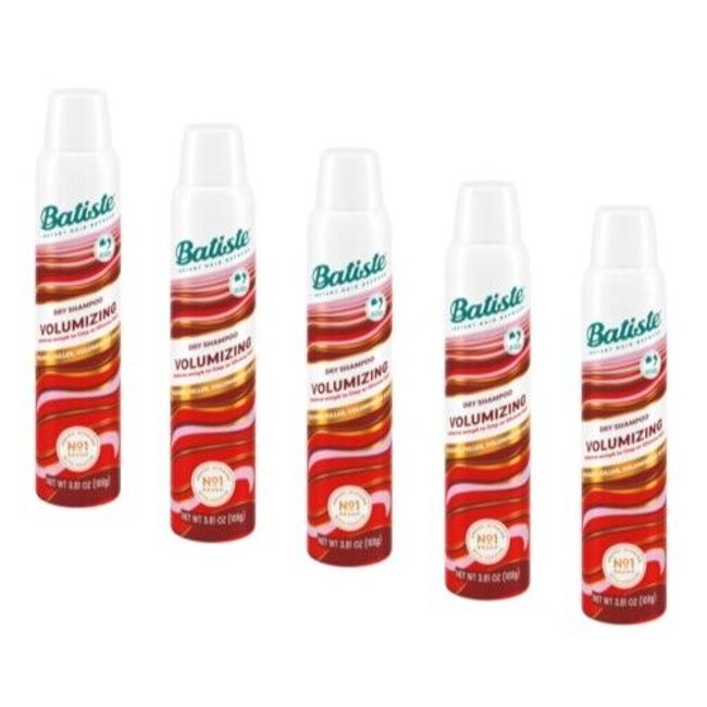 5 Pack Batiste Volumizing Dry Shampoo 3.81 oz.