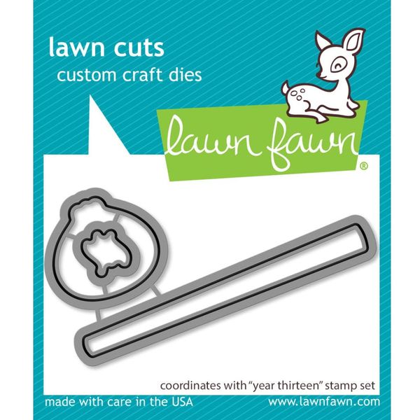 Lawn Cuts Custom Craft Die-Year Thirteen