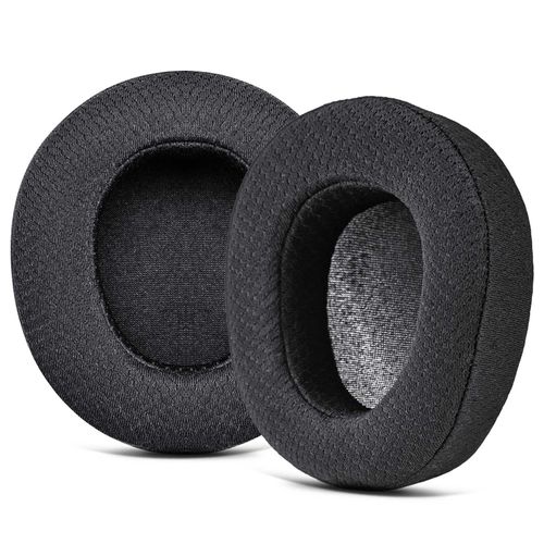 Nova Pro Wireless Replacement Earpads for Arctis Nova Pro Wireless Headset by TRANSTEK, Improved Durability and Sound Isolation I Add Thickness (Breathable Mesh)