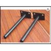 8pcs 6" Black Solid Steel Floating Shelf Hidden Bracket Blind Shelf Supports*