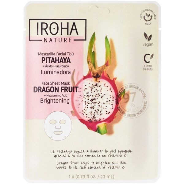 Nature Mask Dragon Fruit + Hyaluronic Acid 1 U