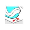 Maped Ergologic Pocket Stapler including 400 staples (Assorted Colours)