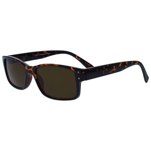 UV Reader Brown Tortoiseshell Sun Readers Reading Glasses UV400 Mens Womens Spring Hinges UVSR012 +3.50