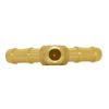 Joywayus Hose Barb Fitting 5/16" Barbed Fitting 3 Way Y Shaped Union Brass Fitting