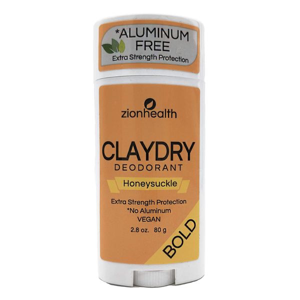 Clay Dry Bold - Honeysuckle Zion Health 2.8 oz Stick