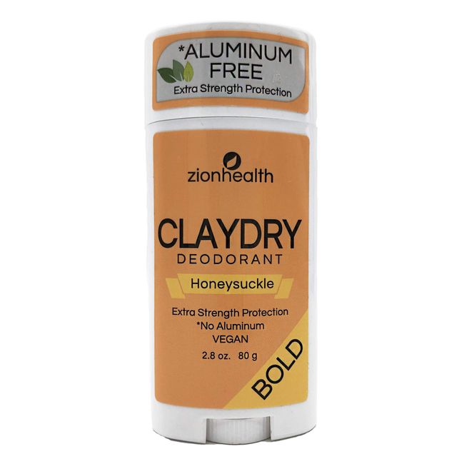 Clay Dry Bold - Honeysuckle Zion Health 2.8 oz Stick