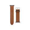 Ted Baker Tan T-Embossed Leather Strap Black Keeper for Apple Watch® (Model: BKS42F133B0)