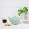 UNIQUE HOME LIVING Teapot Stoneware Tea Serving Pot(6cup,Mint)