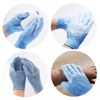 Exfoliating Gloves,3 Pair Bath Gloves Exfoliating Washing Gloves Double Sided Microfibre Shower Body Gloves for Adults and Kids
