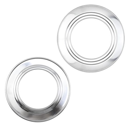 Risbay Steamer Ring(ID:6.5-inch/OD:11.2inch),Stainless Steel Steaming Ring Adapter Fits 7 to 10 inches-1Pcs