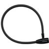 Bicycle Key Cylinder Cable Lock 60 cm Black 43440