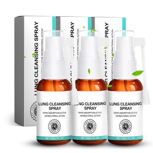 Lung Cleansing Spray, Herbal Lung Spray, Cleaning Spray, Lung Cleansing Spray, Lung Cleaning Spray, Daily Repair Spray, Facilitate Breathing, Relieve Physical Fatigue (3)