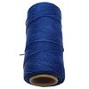 Linhasita Waxed Thread 100 g / 170 m Polyester 1 mm Thick Macrame, 30 Colours blue