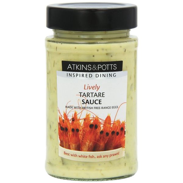 Atkins & Potts - Tartare Sauce - 190g (Pack of 2)