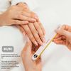New* JND Professional Salon Grade Double Sided Emery Board Nail Files Buffer Polisher Natural Manicure Pedicure Acrylic Gel Nails (5Pack) (80/80)