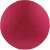 Doric ROUND COLOURED Drum cake BOARD and white transporting BOX (8 Inch, Cerise)