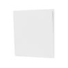 CNBINGO Rocker Button Switch, Plastic White Wall Plate, Electrical Single Light Switch