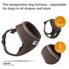 Curli Basic Harness Air-Mesh Brown S