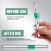 VivaNex 3D Waterproof Smudgeproof Eyebrow Pencil - Dark Brown, Creates Natural Looking Defined Eyebrows