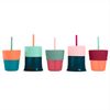 Boon SNUG Straw Lids, Assorted Colors (Pack of 3)