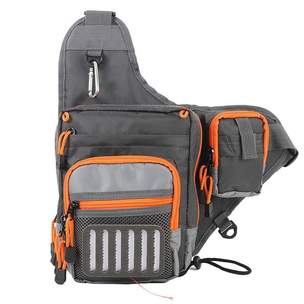 M MAXIMUMCATCH Maxcatch V-Cross Shoulder Bag Multifunction Fishing Sling Pack