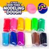 Waybla 12-Pack Prefilled Easter Eggs with Modeling Dough & Easter-Shaped Cutters, Non-Candy Easter Gift Easter Basket Stuffers for Kids