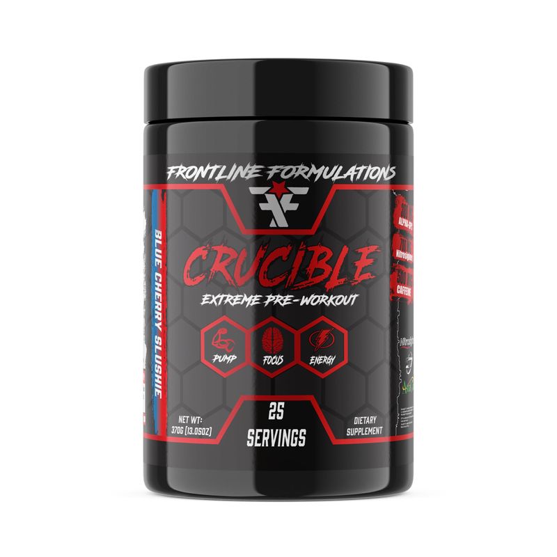 FRONTLINE FORMULATIONS Crucible Pre-Workout Powder, Explosive Workouts ...