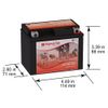 Extreme Battery XT4L-B Replacement by SigmasTek Brand