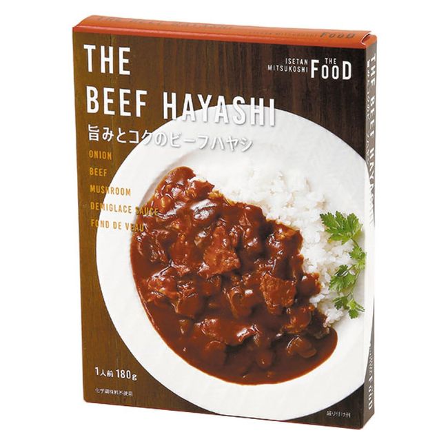 Queens Isetan Beef Hayashi with Umami and Rich Food, 6.3 oz (180 g) x 4 Packs