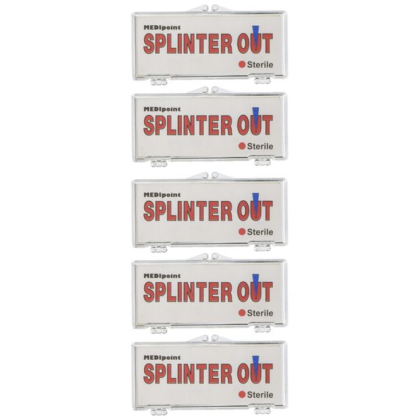 Medi-First Medipoint Splinter Out Remover, 10 Count (Pack of 5)