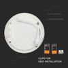 LED Recessed Ceiling Panel Round Recessed Lighting White 3 Watt Light 3000K Warm White Premium Range