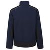 Regatta Mens Sandstorm Workwear Softshell Jacket, Navy/Black, Medium