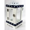 Maritime Lantern Wood/Glass/Metal 23 cm Height Lighthouse