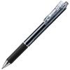Pentel Permanent Ballpoint Pen Feel 0.7 BXB117-A, Clear Black, 10 Count