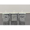 DEENZ Diamond Crushed Tea Coffee Sugar Canisters Jars Kitchen Storage Silver Trimmings Crystal Filled