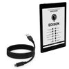 BoxWave Cable Compatible with Onyx Boox Edison - DirectSync - USB 3.0 A to USB 3.1 Type C, USB C Charge and Sync Cable - 6ft - Black