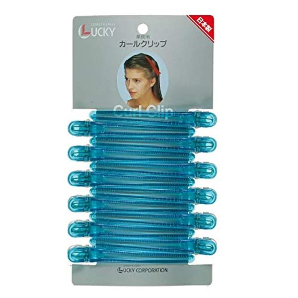 Lucky Corp. Curl Clip ll C1153 buru-beri 12 Pieces