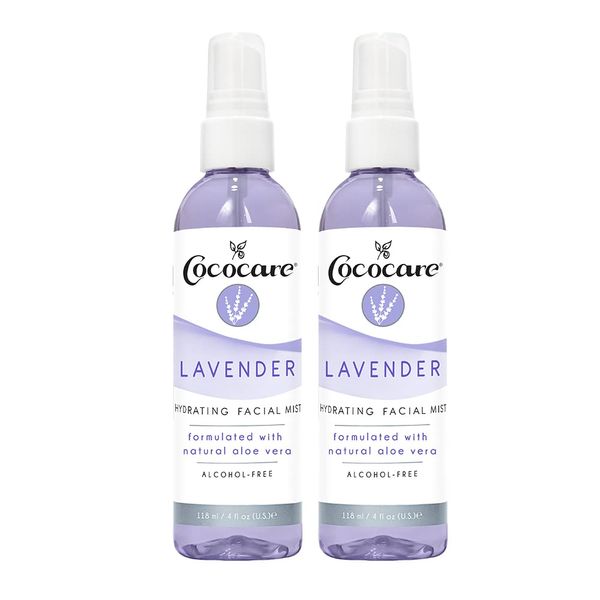 COCOCARE Lavender Hydrating Facial Mist (2 Pack)
