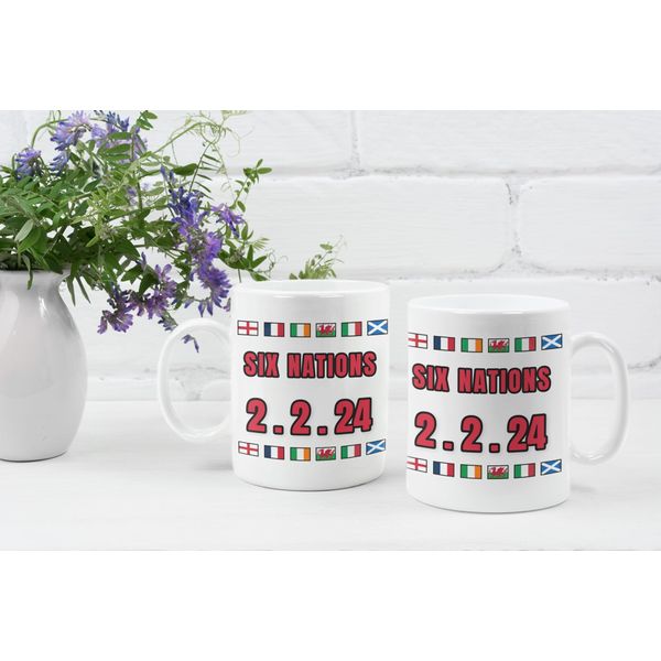 Six Nations Rugby Get Ready Mug