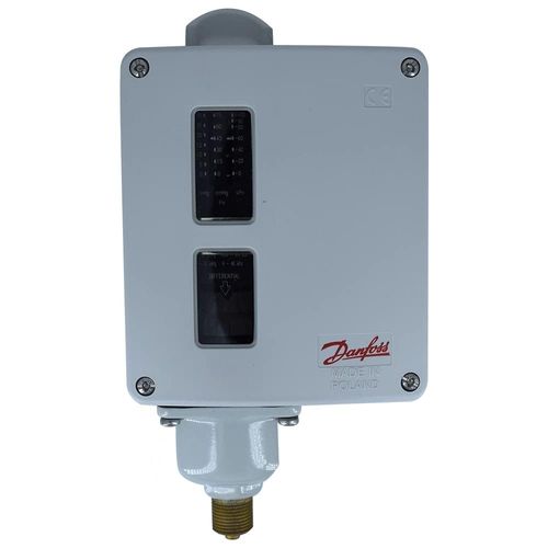 017-521566 Boiler Pressure Switch (Regulation Range: -14.5 to 0 PSI & Differential Range: 1.30 to 5.80 PSI) for Air Conditioning System, Steam, Liquid, HVAC | Model: (RT-121)