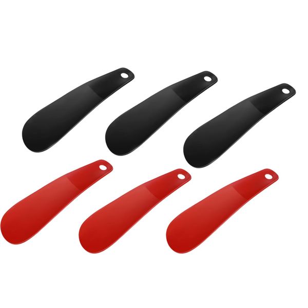 Schuhlöffel,Kunststoff-Schuhlöffel,11cm Schuhanzieher kleiner schuhlöffel Schuhlöffel Set Shoehorn aus Kurz Klein Durable Schuhanzieher,Schuhlöffel mini Schuhanzieher plastik Schuhlöffel(6pcs