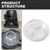 CROSSDESIGN Clear Water Pan Basin Compatible With Rainbow Models E2 Type 12 E-2 E Series 2 1/2 Quart