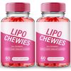 Lipo Chewies Gummies - Advanced Formula Supplement Support, 120 Gummies for 2 Months