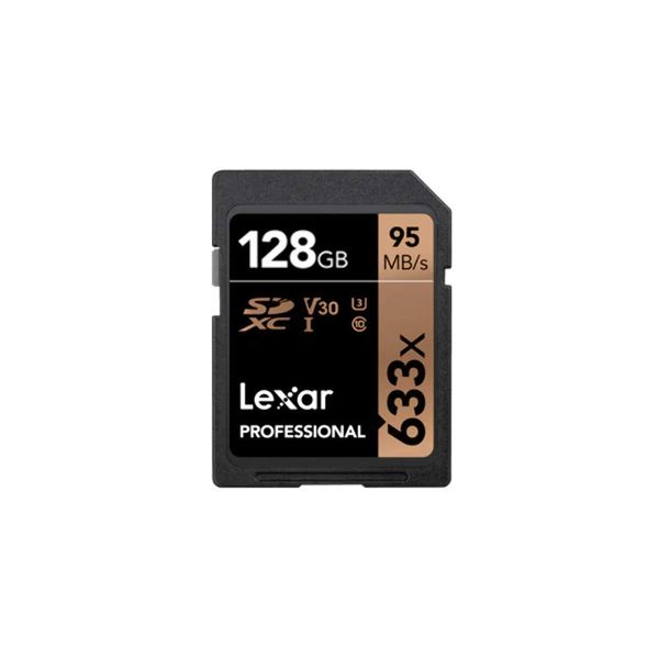 Lexar Professional 633X SDXC 128GB C10 V30 U3