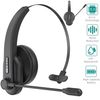 Trucker Bluetooth 5.4 Wireless Headset With Noise Cancelling Mic For Phones PC