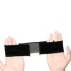 1 piece wig fixing band, adjustable size, wig shifting, soft, use with wig net, breathable (Black)